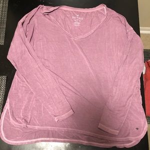 Pinky purple small long sleeve top!